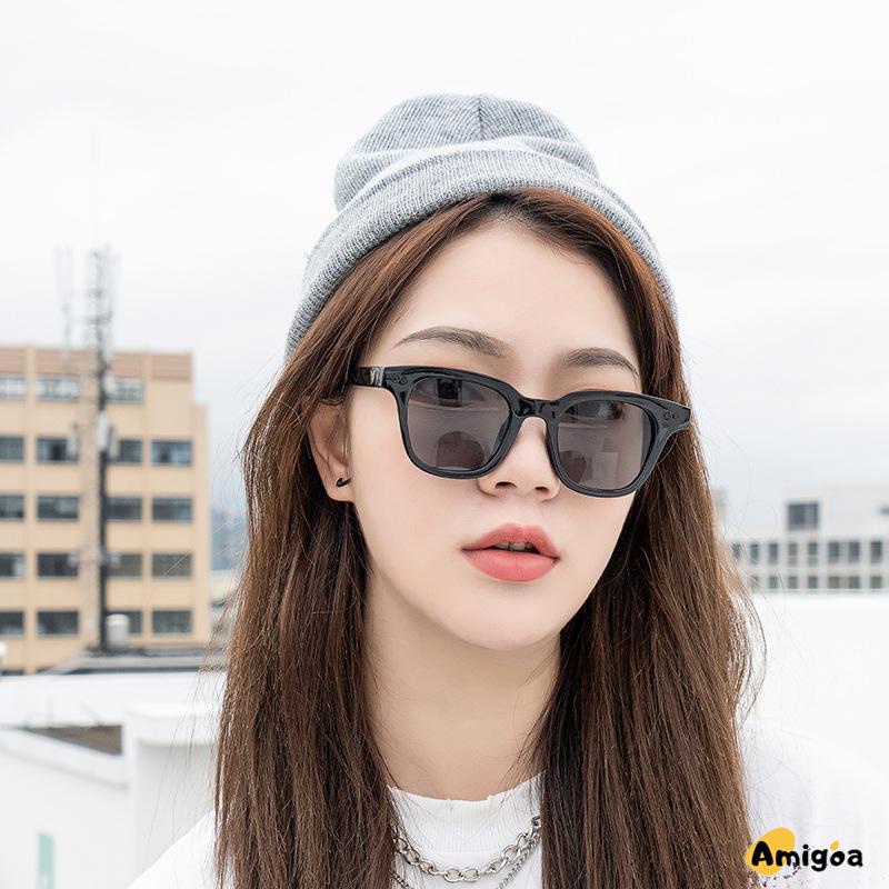 1 Pcs Korea Kacamata Hitam Wanita Kacamata Anti Radiasi Blueray Warna Permen Uniseks Sunglasses - AG2