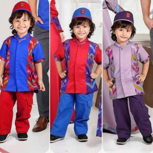 Koko Anak Keke KP SR 17181 Katun | Koko Anak Keke Original | (Baju Muslim Anak Keke Lengan Pendek) O