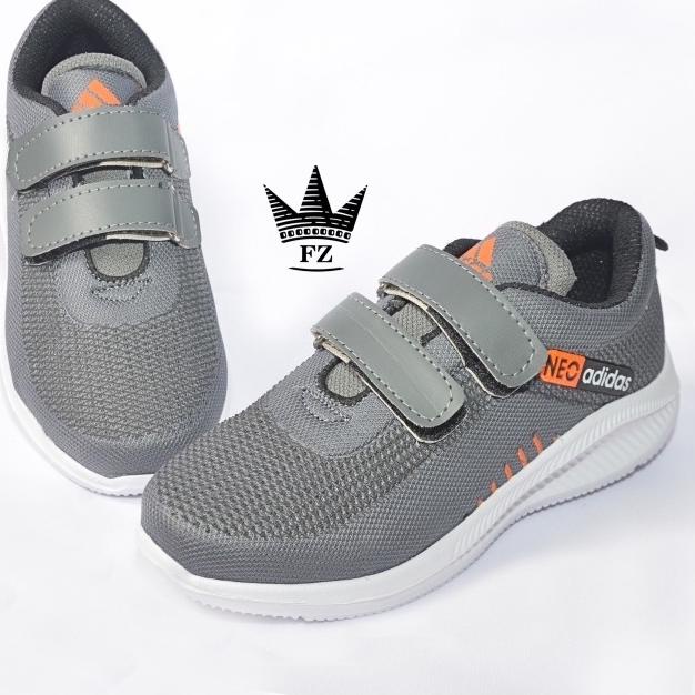 Oke Price.. sepatu adidas neo sepatu anak sekolah laki-laki perempuan cewe cowo TK SD size 28sd37 ve