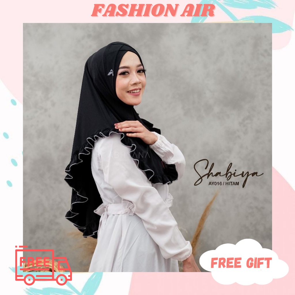 KHIMAR BAHAN JERSEY KOREA SHABIYA ORIGINAL By ABHYANA