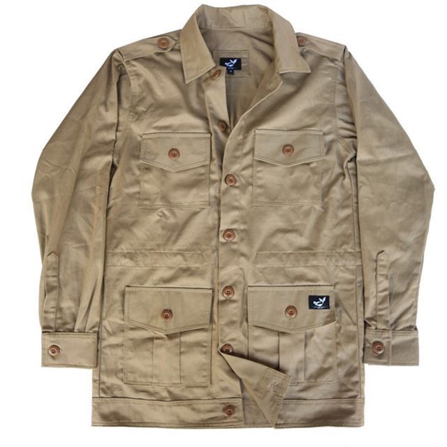 khaki parka