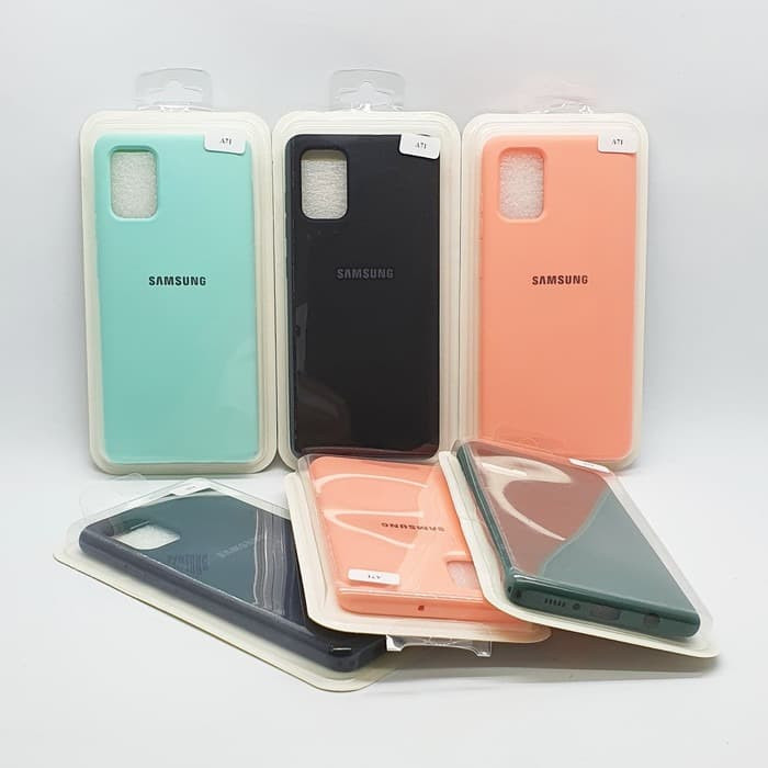 Samsung Galaxy A71 Silicone Macaron Case / Soft Case Candy