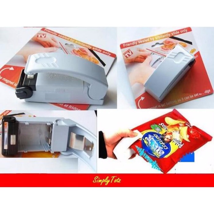 Sealer Mini~ Alat Perekat penyegel bungkus plastik ~ Penyimpan makanan