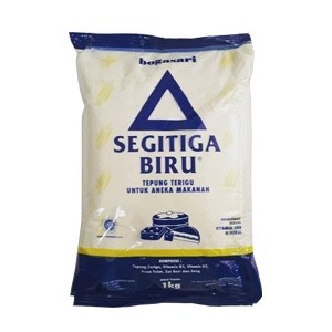 

Tepung Terigu Segitiga Biru 1 kg / 1000gr / 1 kilo Serbaguna Bogasari