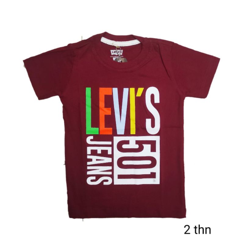 Kaos atasan anak laki-laki Levis kids 501