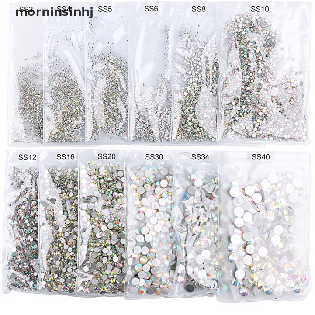 1440pcs Glitter Berlian Imitasi 3d Untuk Dekorasi Kuku