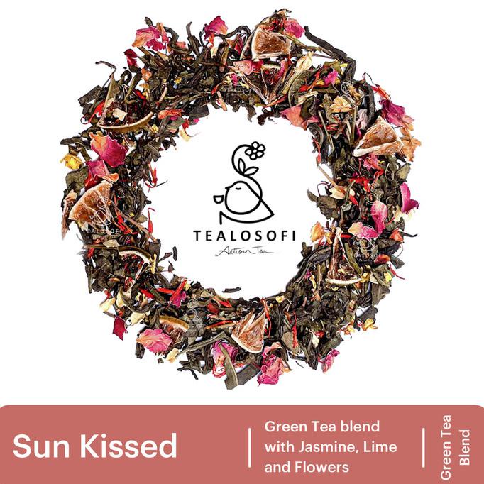 

[[BISA COD]] Sun Kissed - Tealosofi Artisan Premium Green Tea Blend - Teh Indonesia - 12 gram HEMAT