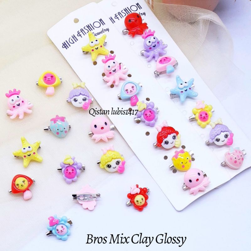 Bros Clay Seri B 6pcs