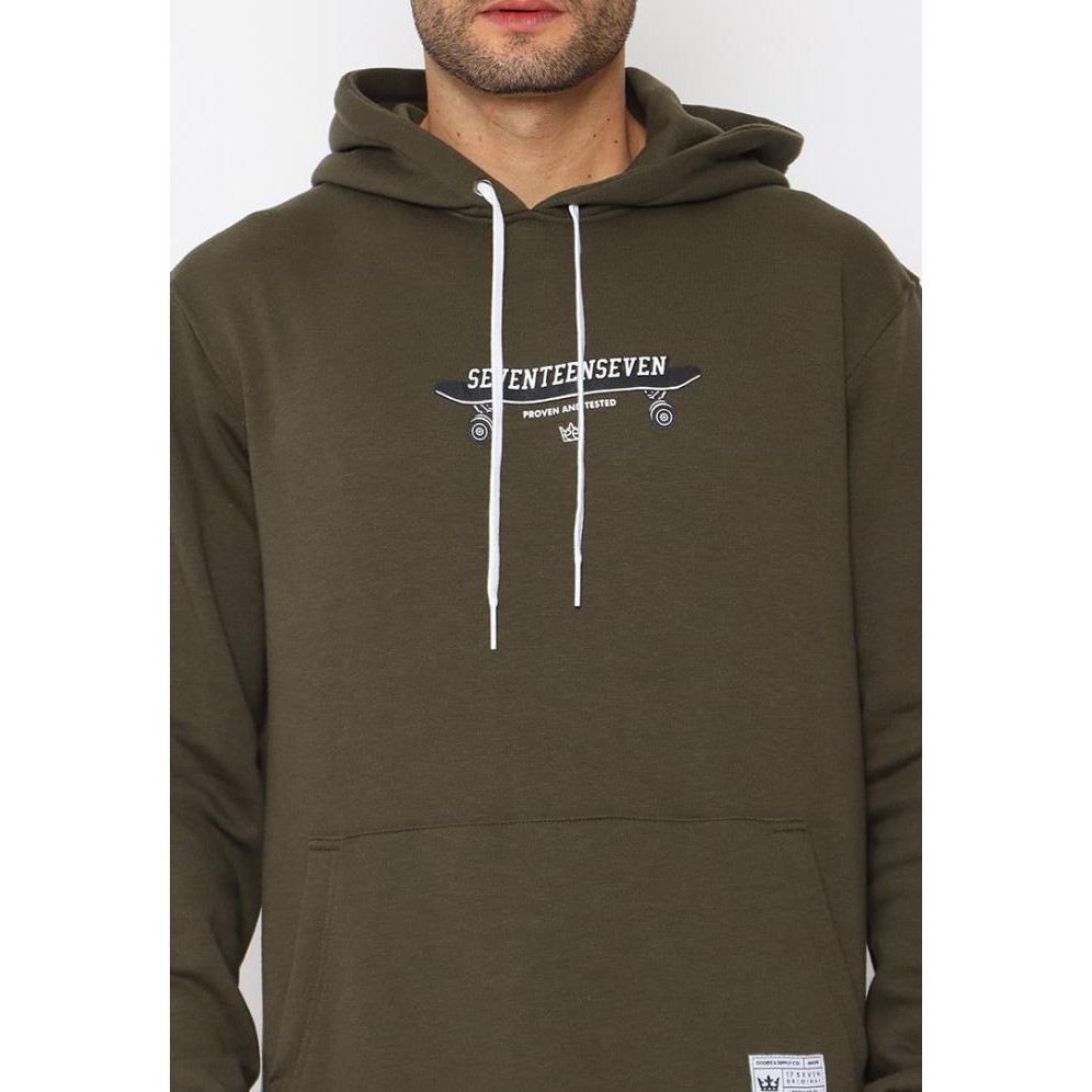 17SEVEN SWEATER HOODIE JUMPER 0152 SKATEFONT - S