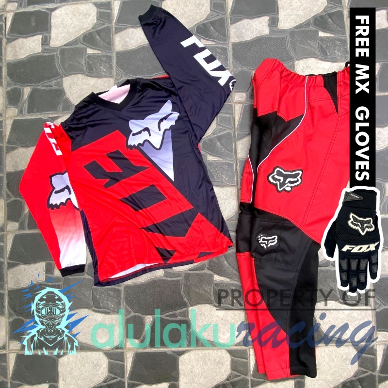 Jersey &amp; Celana MX Trail Motocross - Paket Bundling FOCT1303-F41