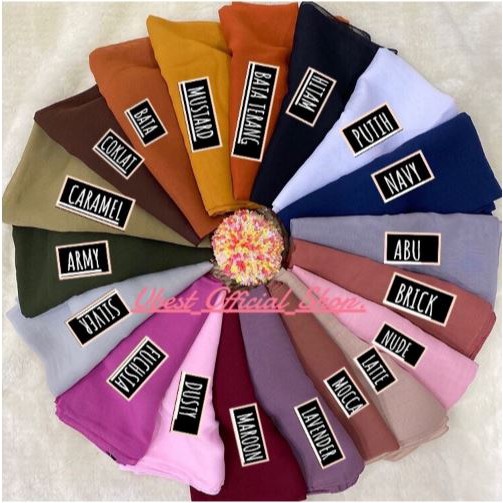 hijab bella square murah premium quality