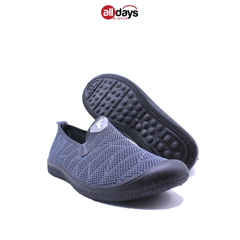 Faster Sepatu Sneakers Slip On 2009-F001 Casual Pria Random Motif dan Warna Size 40-45