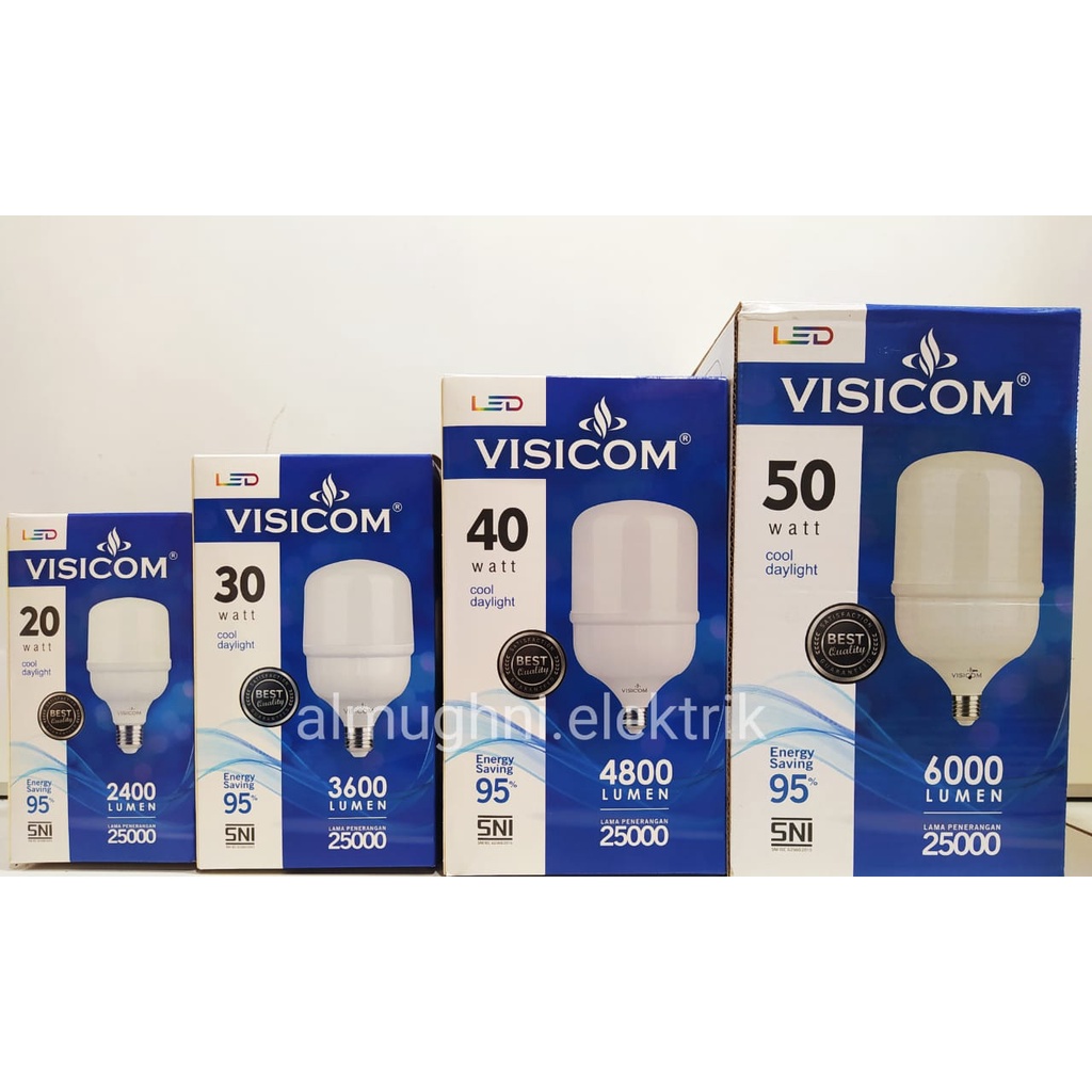 LAMPU LED VISICOM 20/30/40/50 WATT. lampu led visicom
