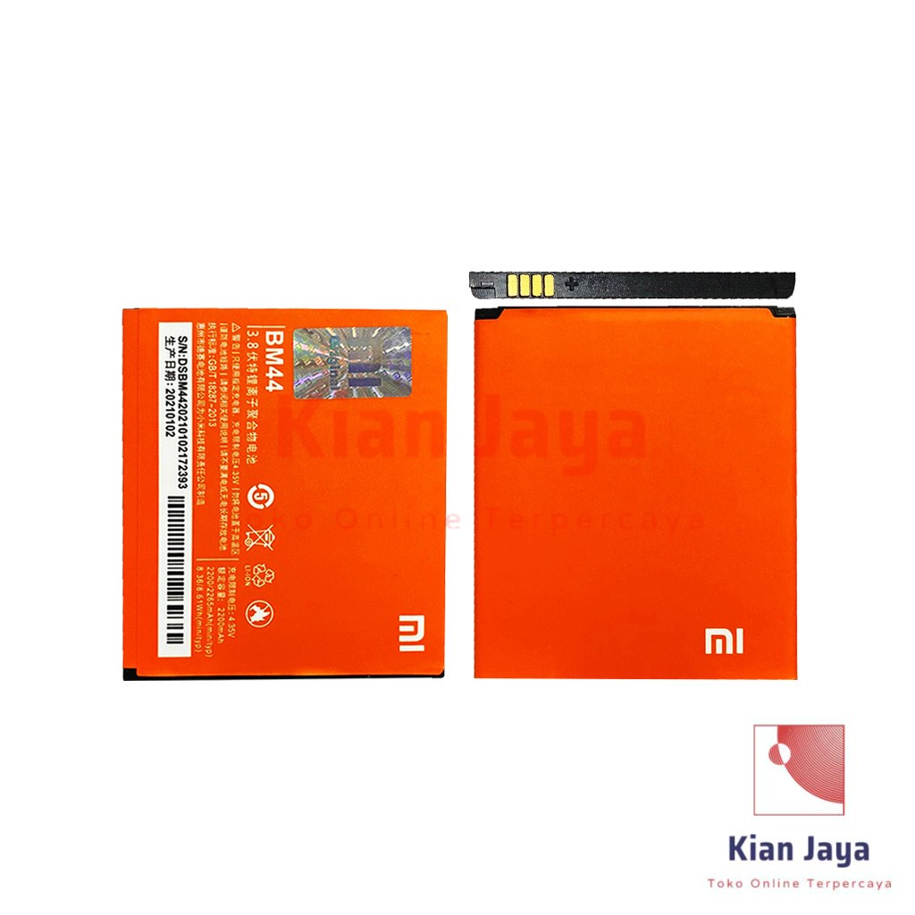 [Garansi 100% Ori] Baterai BM44 Untuk Handphone Xiaomi Redmi 2s / Redmi 2 /Redmi 2 Prime / Redmi 2 Pro / Redmi 2A / Hongmi 2 Battery Batrai Batre Hp BM 44 Original