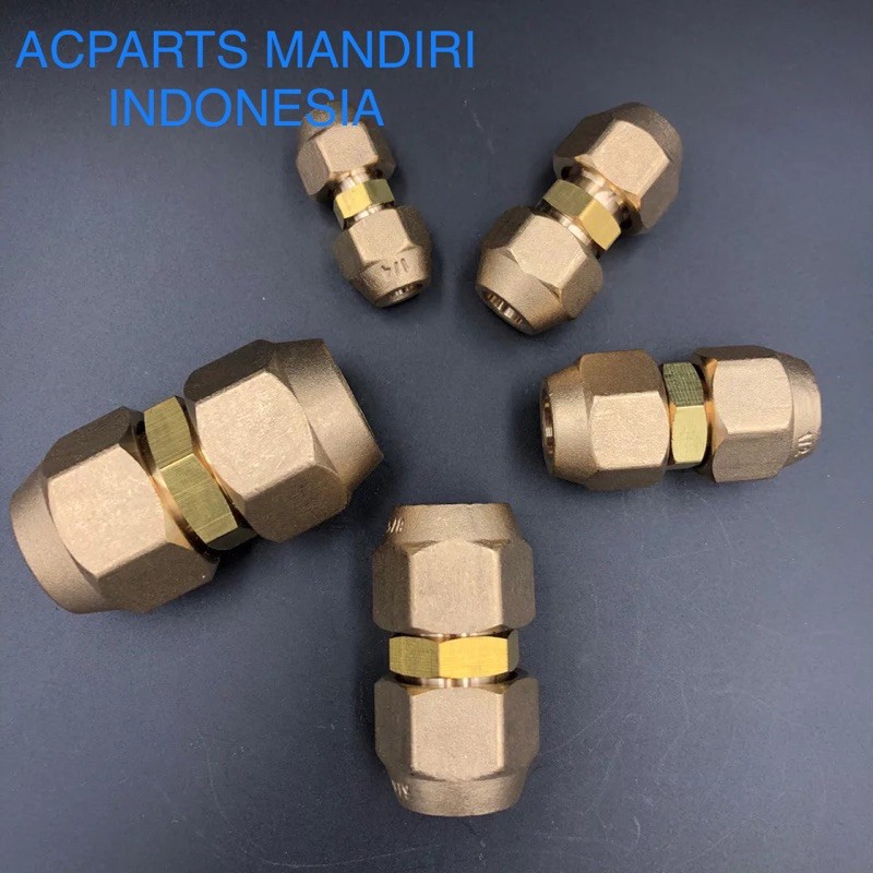 Dobel Nepel set 5/8 “ / dobel nepel pipa ac set 5/8 “