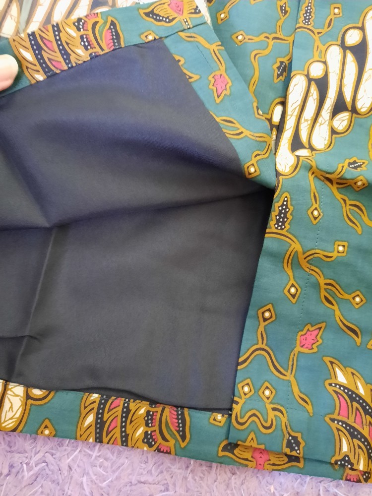 Batik Ajisaka Bahan Katun Halus Kemeja Batik Lengan Pendek By Batik Kanaya