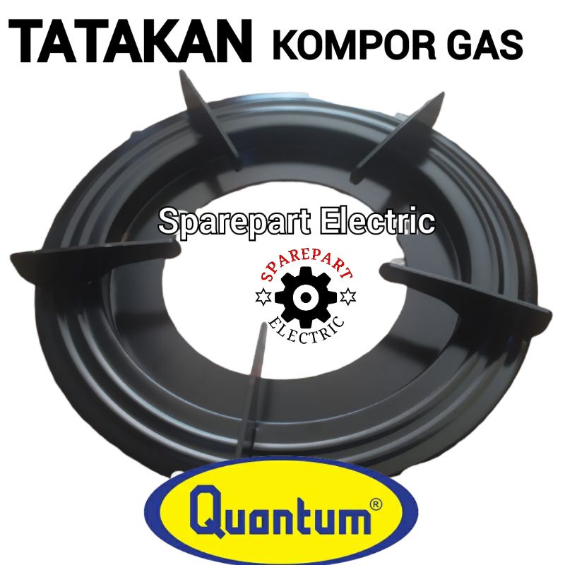 TATAKAN DUDUKAN KOMPOR GAS QUANTUM BULAT KAKI 5