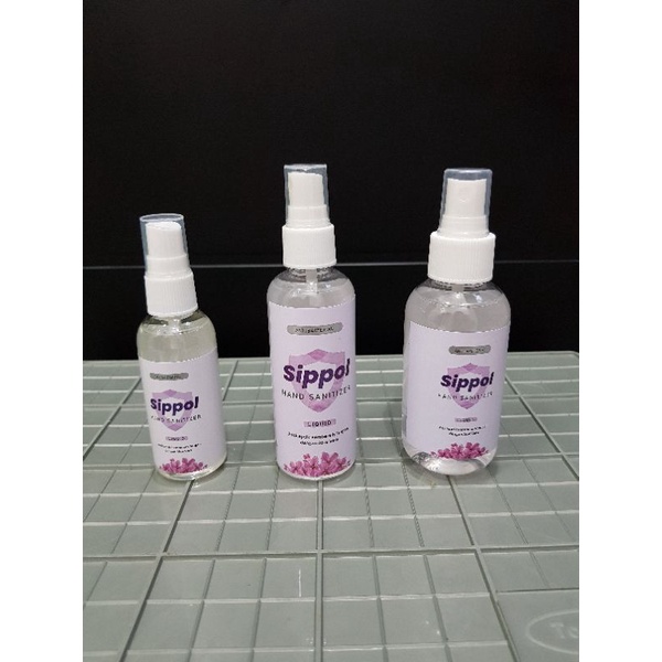 Sippol Hand Sanitizer Antiseptic Pembersih Tangan 60ml/100ml/125ml