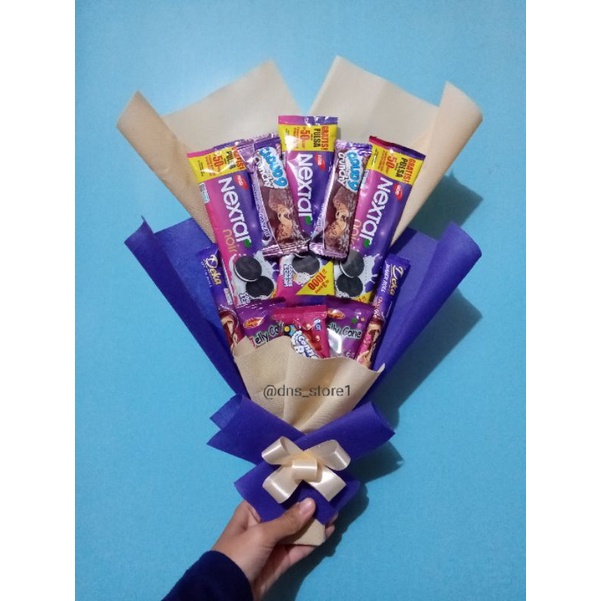 Ready siap kirim!! Bucket Snack serba ungu terlaris