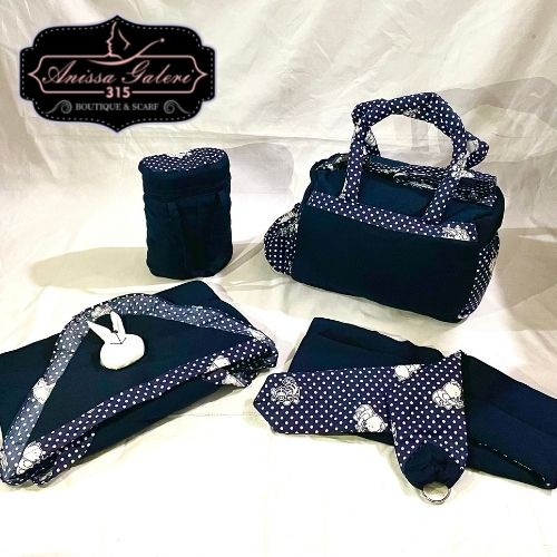 Tas Bayi Set 4in 1/Perlengkapan Bayi/Tas Bayi/gendongan bayi