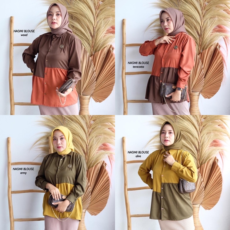 NAOMI BLOUSE KOMBINASI