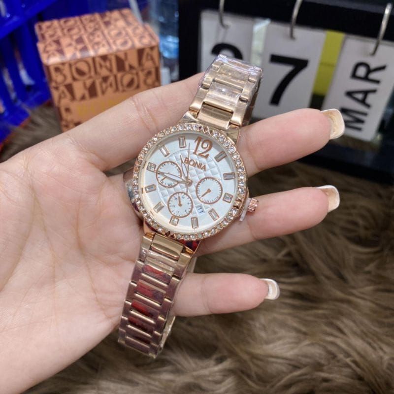 Trending Jam Tangan Wanita Bonia Stainliss Steel Jam Terlaris Wanita