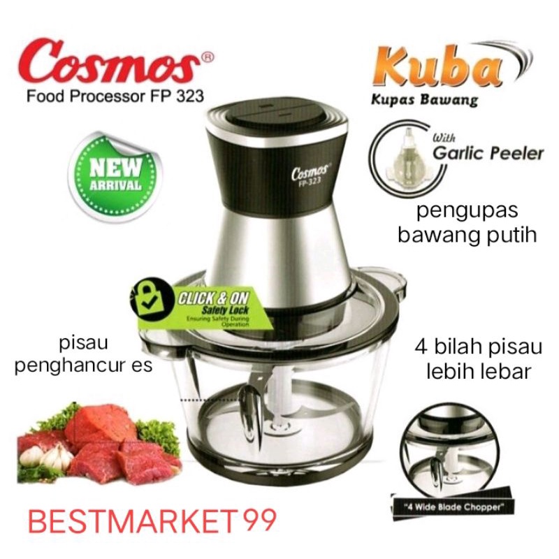 COSMOS FOOD PROSESSOR FP 32 KUBA PENGOLAH MAKANAN CHOPPER