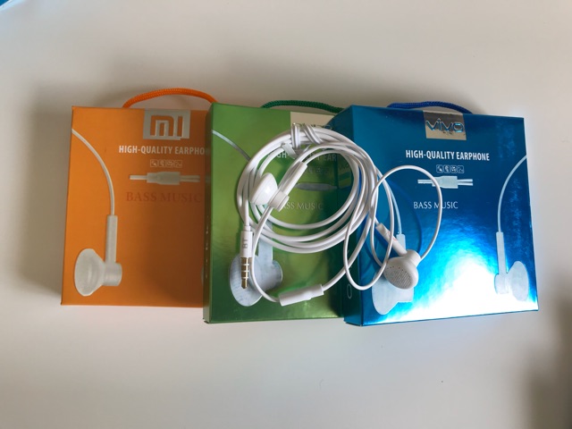 (P) Earphone / Handsfree VIvo Samsung Xiaomi Oppo High Quality