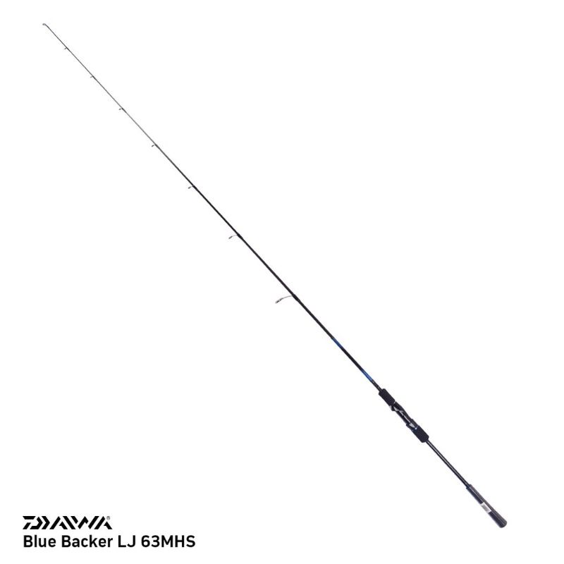 Joran Daiwa Blue Backer LJ (One Piece) | Ring full Fuji | Spinning | Overhead | Light Jigging | Gara