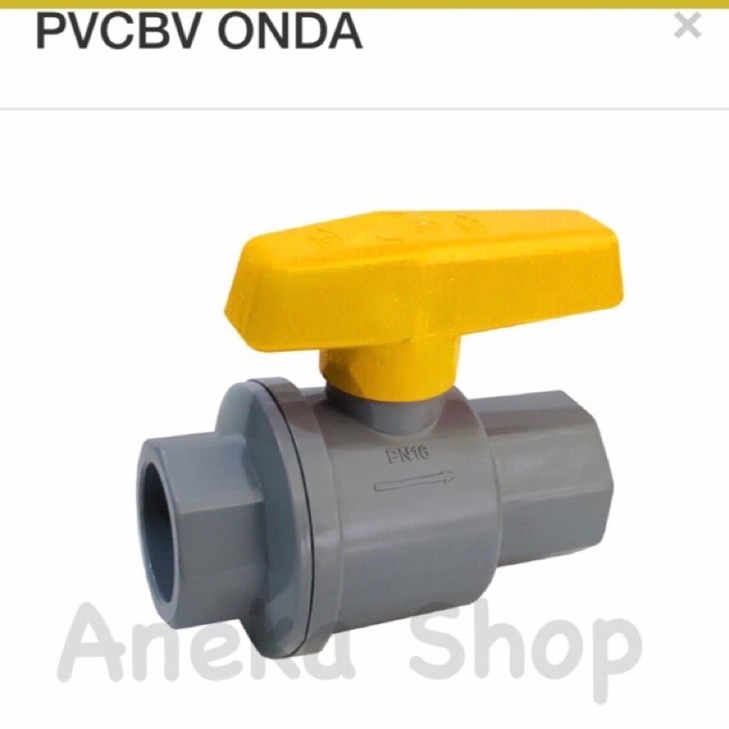 Ballvalve 3/4 inch pvc merk onda