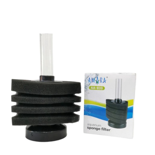 Breeding Sponge Filter Mini Aquarium Amara AA-833/AA-933 BIO FOAM