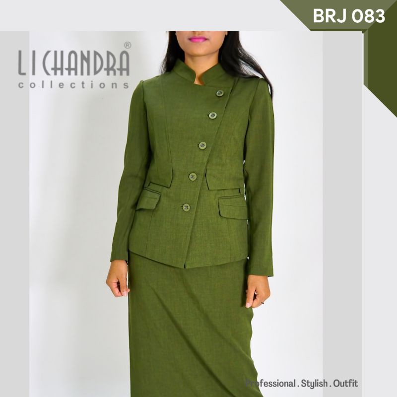 SETELAN Blazer dan Rok LICHANDRA / setelan blazer dan Rok / Blazer kantor stylish