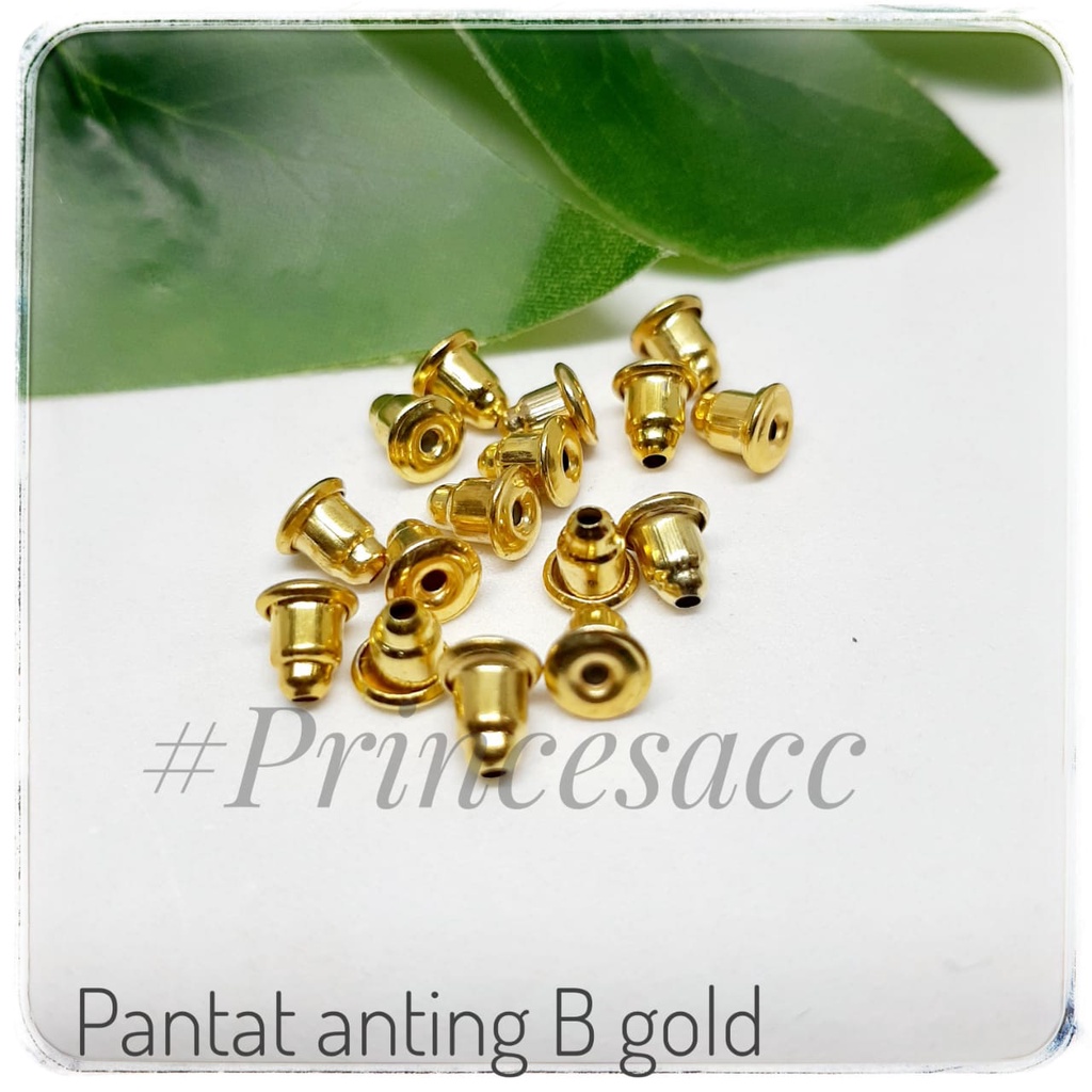 Pantat Anting Tusuk/Bahan anting/ pantat anting
