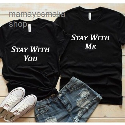 ✴△❂mamayosmalia shop  Baju Kaos Couple Pasangan Family/ Kaos Couple Distro / Kaos Couple Pasangan