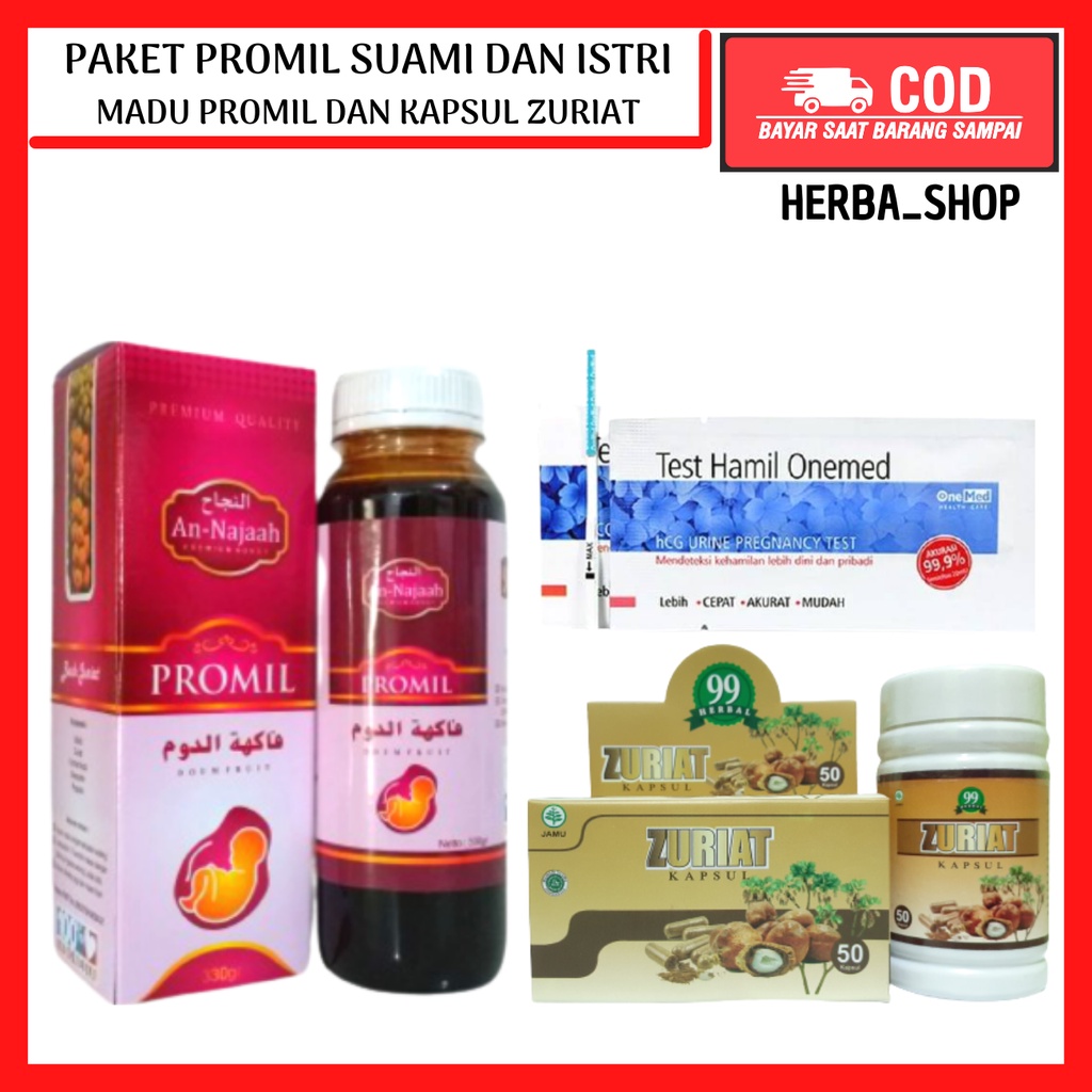Promil Program Hamil Peningkat Kesuburan Suami Istri Madu Herba Original