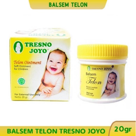 Tresno Joyo BALSEM TELON Untuk Anak Usia 2 Tahun Plus Kemasan 20 &amp; 40 Gram