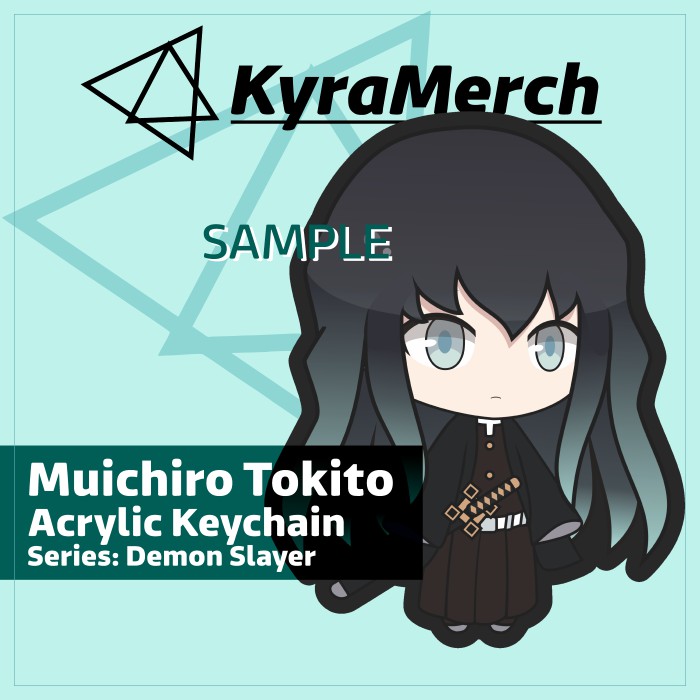 Keychain Kimetsu no Yaiba Muichiro Tokito
 | KyraMerch Anime Fanmerch Dealer