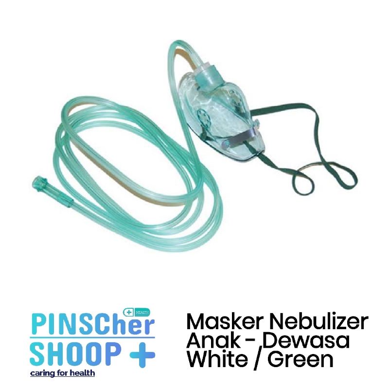 MASKER NEBULIZER SET MASK NEBUL ANAK DEWASA SATUAN