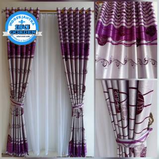 Gorden Jendela Pintu Minimalis Blackout Import Abu Hitam Gorden Jendela Pintu Minimalis Blackout Import Abu Hitam