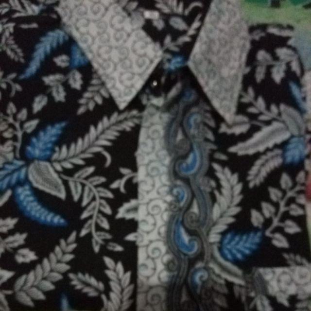 Bswart Batik Hrb026 Kenongo Hem Pendek Padi Pekalongan M L Xl Batik Pria Murah Modern Grosir