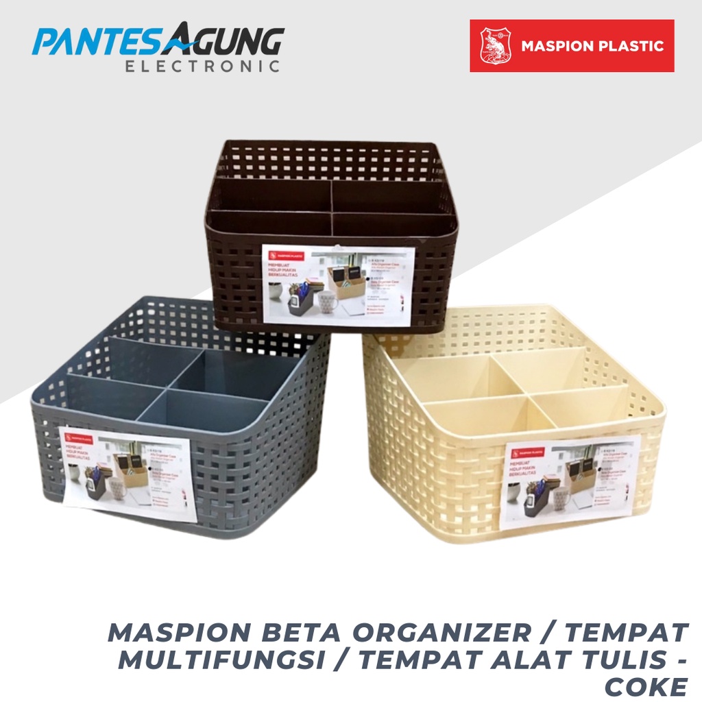 Maspion BETA ORGANIZER / TEMPAT MULTIFUNGSI / TEMPAT ALAT TULIS - Coke