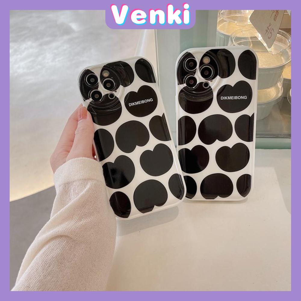 iPhone Case Silicone Soft Case Airbag Shockproof Protection Camera Black Heart Simple Compatible For iPhone 11 Pro Max 13 Pro Max 12 Pro Max 7Plus xr XS Max