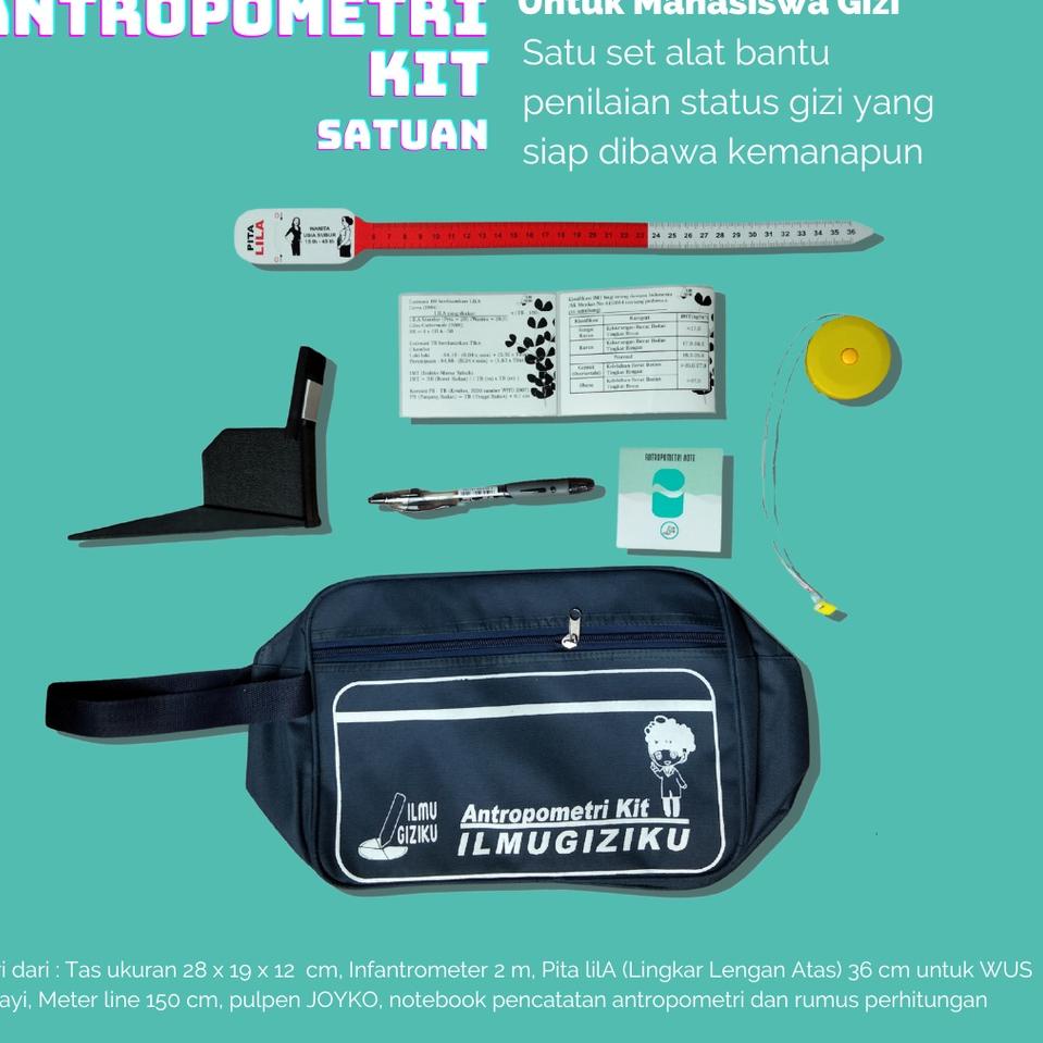 

<O-AGQ <✔ Antropometri Kit untuk mahasiswa Gizi | Alat Penilaian Status Gizi <✮✮✮✮✮