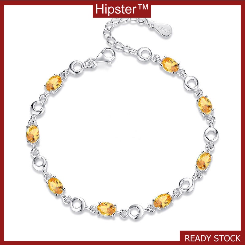 Best Selling Hot Fashion Personality Color Gemstone Fashion Bracelet