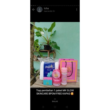 MK glow skincare original BPOM