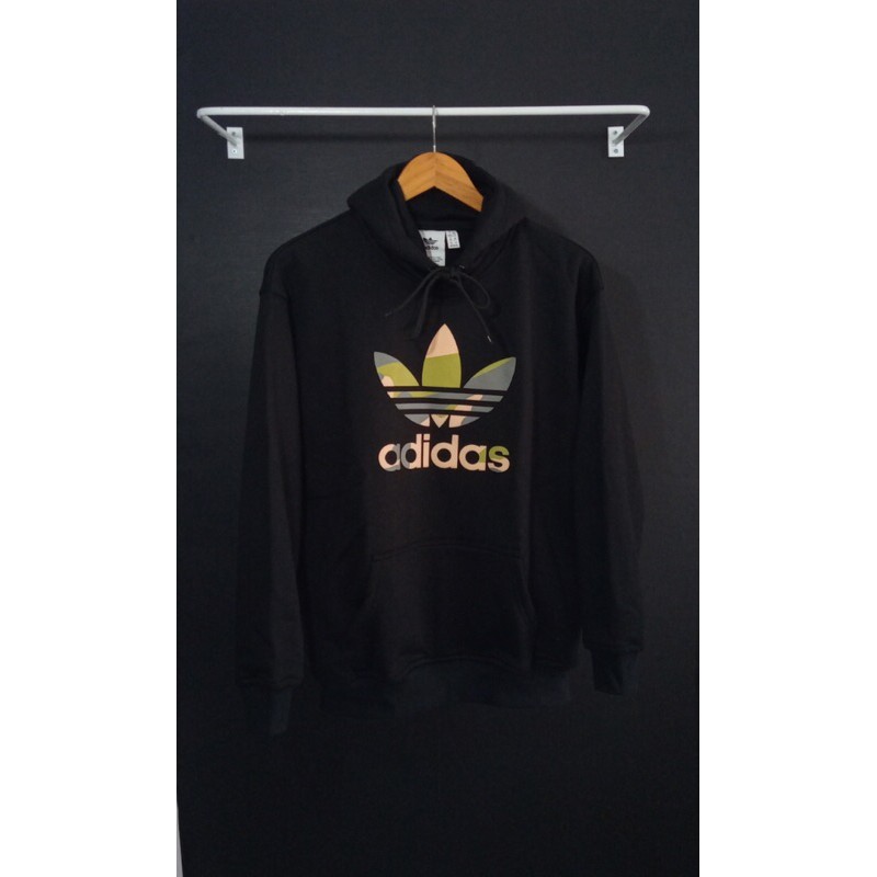 Sweater hoodie adidas trefoil camo