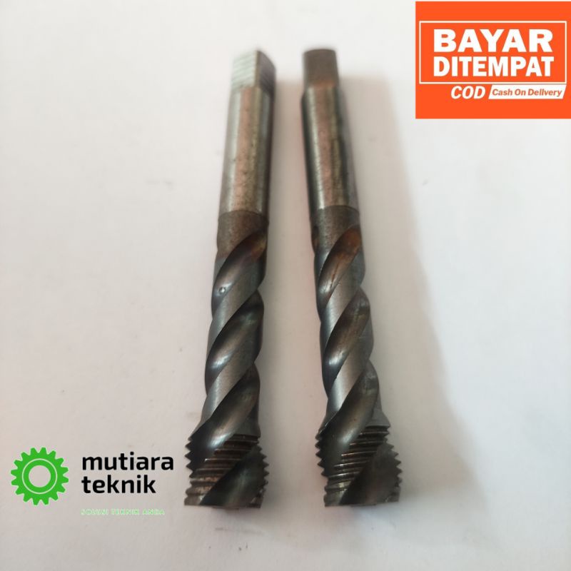 Osg Tap M12 x 1.25 Hand Taps M12x125 Baut Kunci 17 Tap Spiral