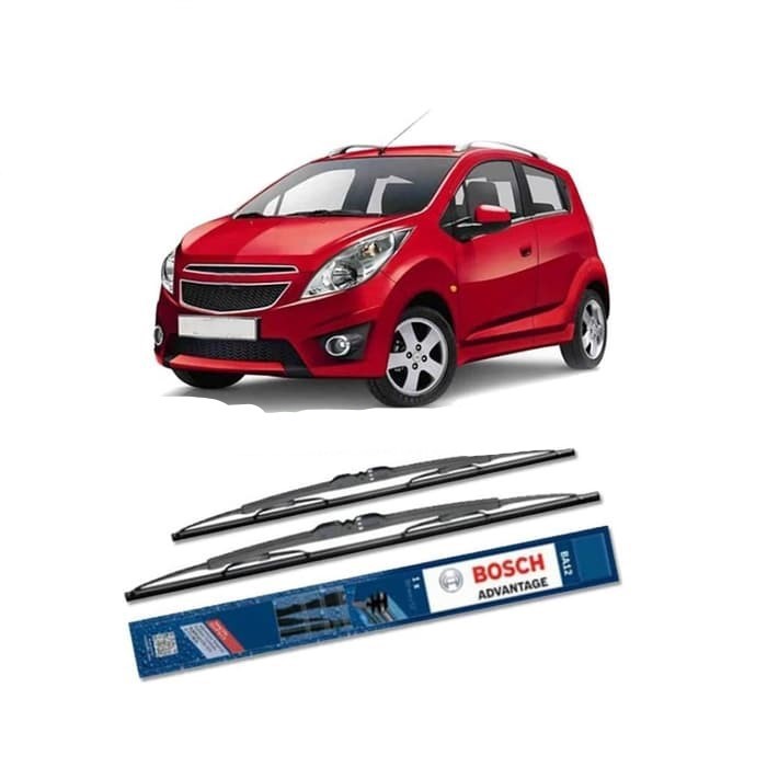 Wiper Bosch Advantage Chevrolet Spark 21&quot; &amp; 16&quot; Sepasang Wiper Chevrolet Kiri Kanan