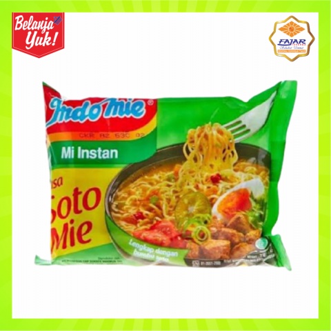 

Indomie Mie Instan Kuah Rasa Soto Mie 70 gr | 1pcs