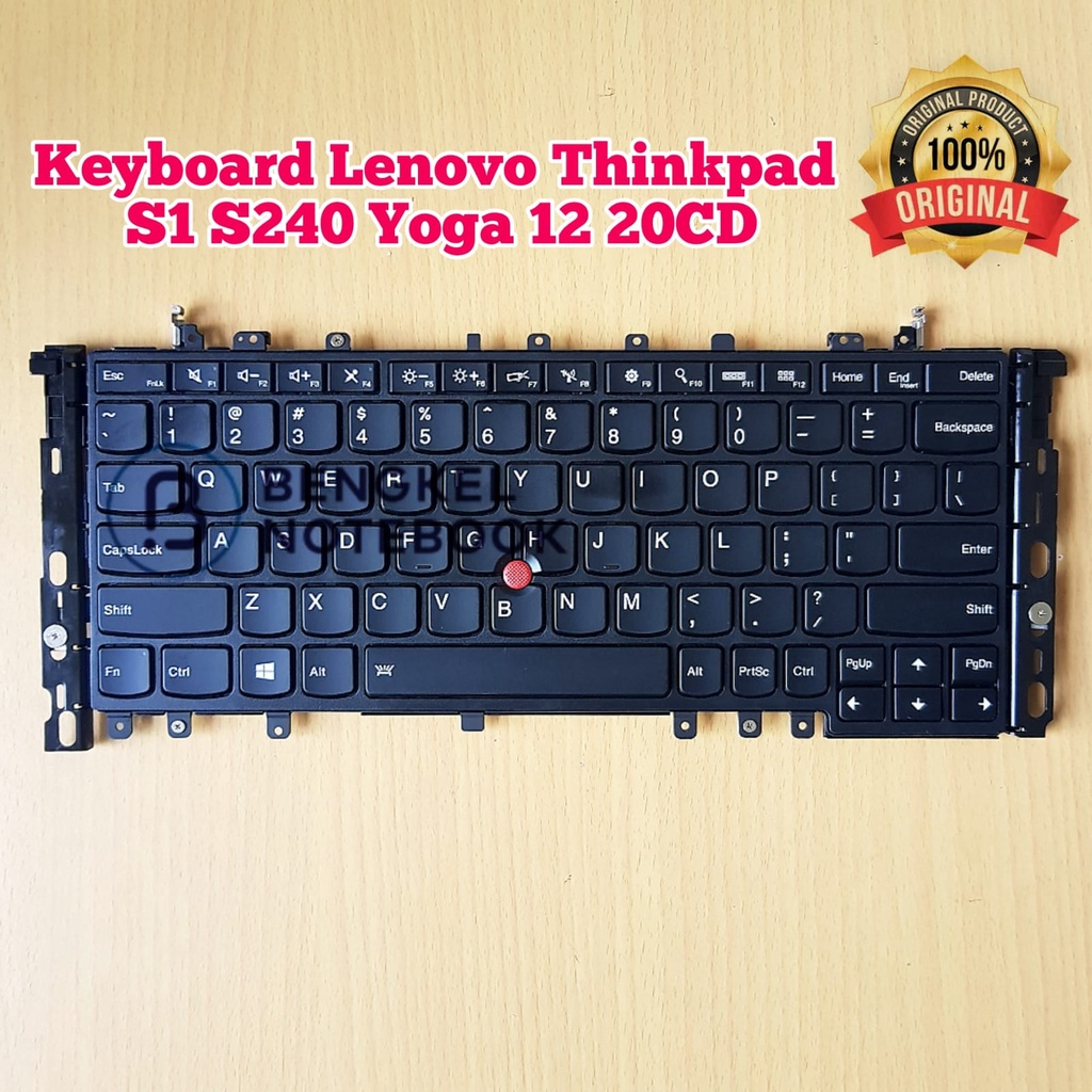 Keyboard Lenovo Thinkpad S1 S240 Yoga 12 20CD 20C0 04Y2620 4Y2820